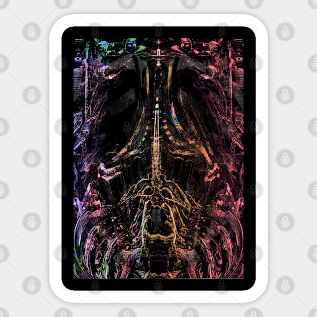 An Electric Engorgement Sticker by A_Mechanical_Darkness